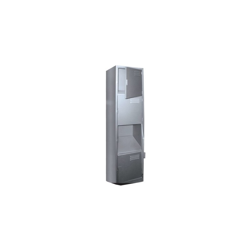 Locker Metalico de 4 Puertas MTLQLD424
