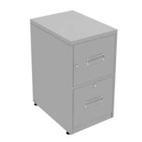 archivero vertical metalico 2 gavetas con caja fuerte