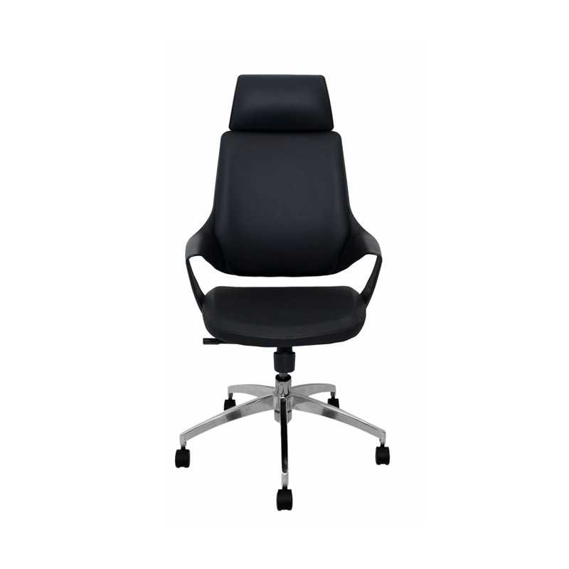 sillas para oficina - silla ejecutiva SHELL A NEGRO