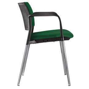 Silla Visitante Kyos OHV-335 Cromada