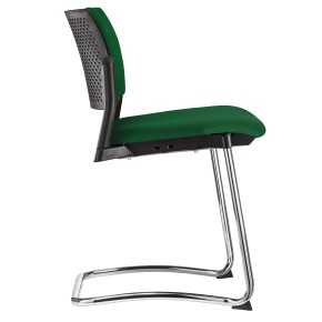 Silla Visitante Kyos OHT-339 Cromada