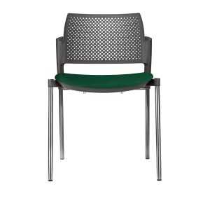 Silla Visitante Kyos OHV-351 Cromada