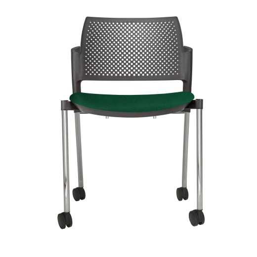 Silla Visitante Kyos OHV-352 Cromada