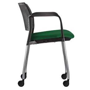 Silla Visitante Kyos OHV-354 Cromada