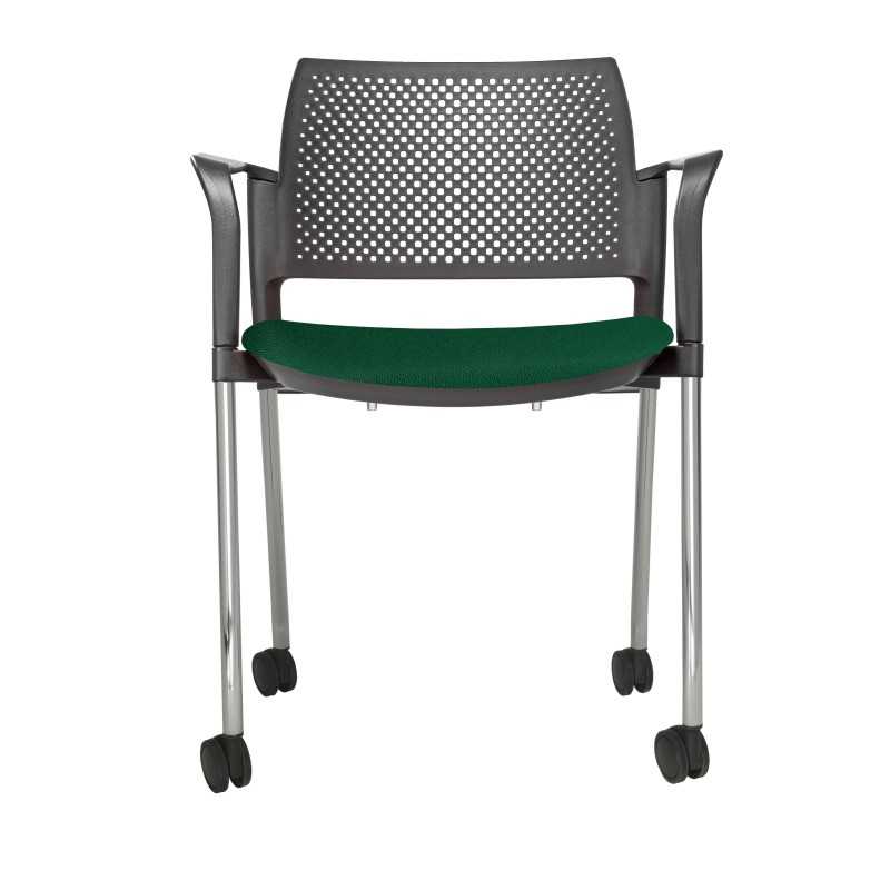 Silla Visitante Kyos OHV-354 Cromada