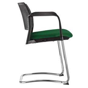 Silla Visitante Kyos OHT-358 Cromada