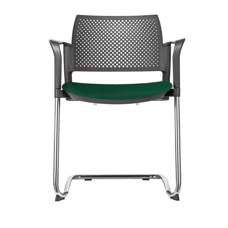 Silla Visitante Kyos OHT-358 Cromada