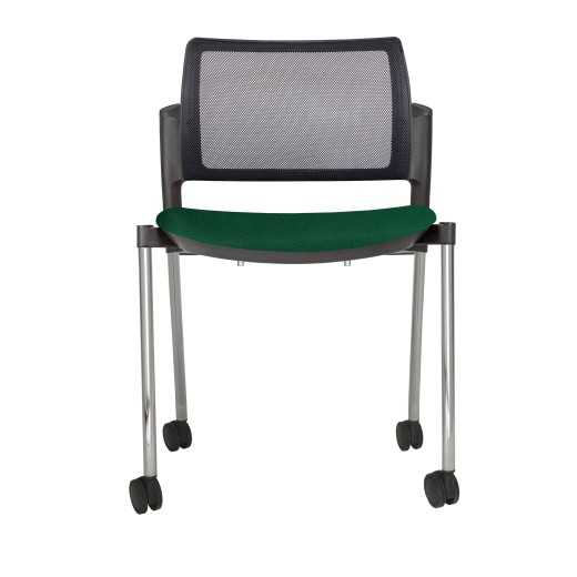 Silla Visitante Kyos OHV-370 Cromada