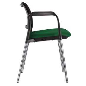 Silla Visitante Kyos OHV-371 Cromada