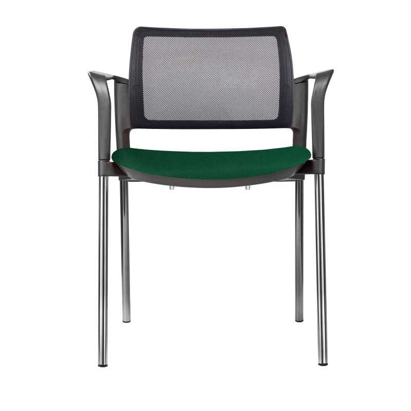 Silla Visitante Kyos OHV-371 Cromada