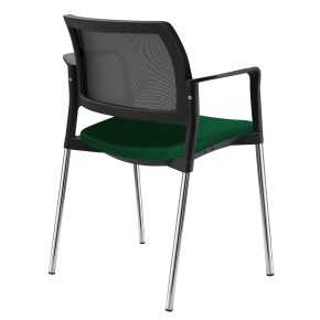 Silla Visitante Kyos OHV-371 Cromada