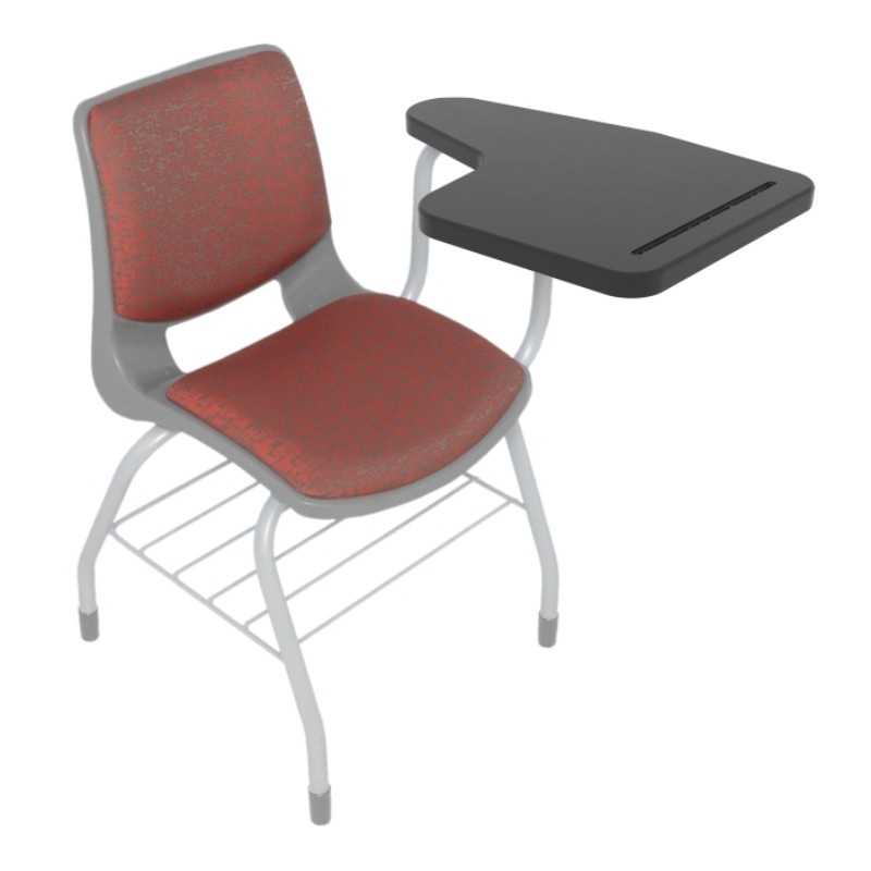 Pupitre bold pintado y tapizado c/paleta de polipropileno PB-158