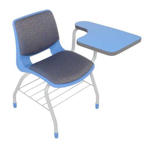 Pupitre bold pintado y tapizado c/paleta de laminado plastico PB-157