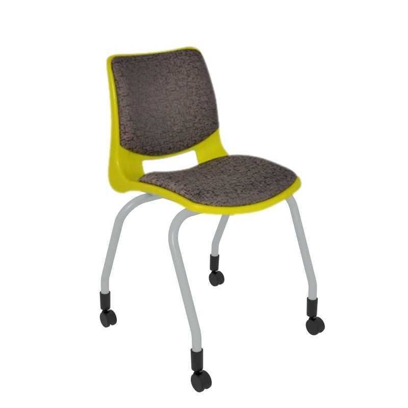 Silla secretarial aplilable bold tapizada  pintada SBA-100 - silla para oficina