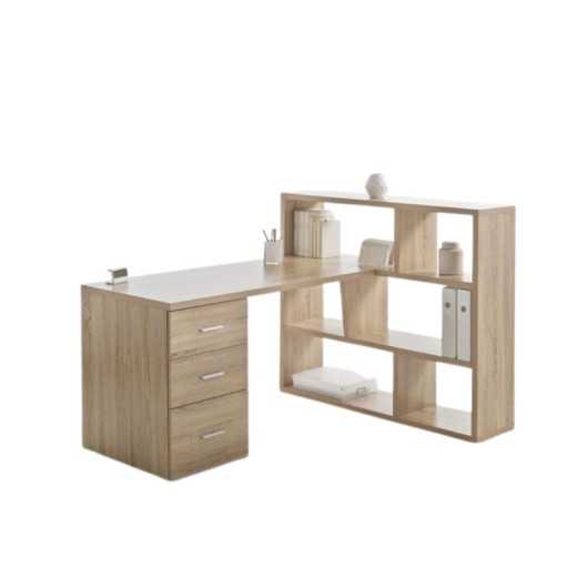 Escritorio Secretarial con Librero ESE26