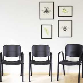 Silla de Visita Novaiso Con Brazos