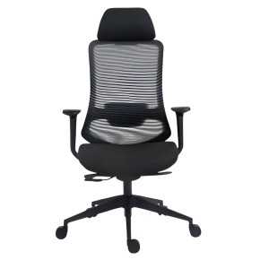 Silla ejecutiva modelo AC-30NN vista frontal MG Muebles de Guadalajara