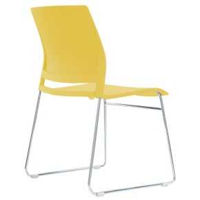 Silla de visita Exterior A-600 Amarilla