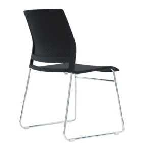 Silla de visita Exterior A-600 Negro