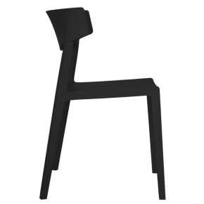 Silla para restaurante AR-2017 Negro