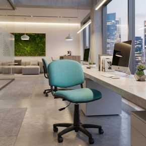 silla para oficina - silla secretarial PKS200