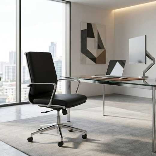 Sillón Dirección FENIX OHE-163 negro