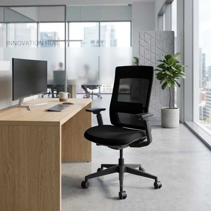 Sillón Ejecutivo QUO OHE-803 Negro